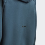 adidas Z.N.E. Full-Zip Hoodie Kids grænblá